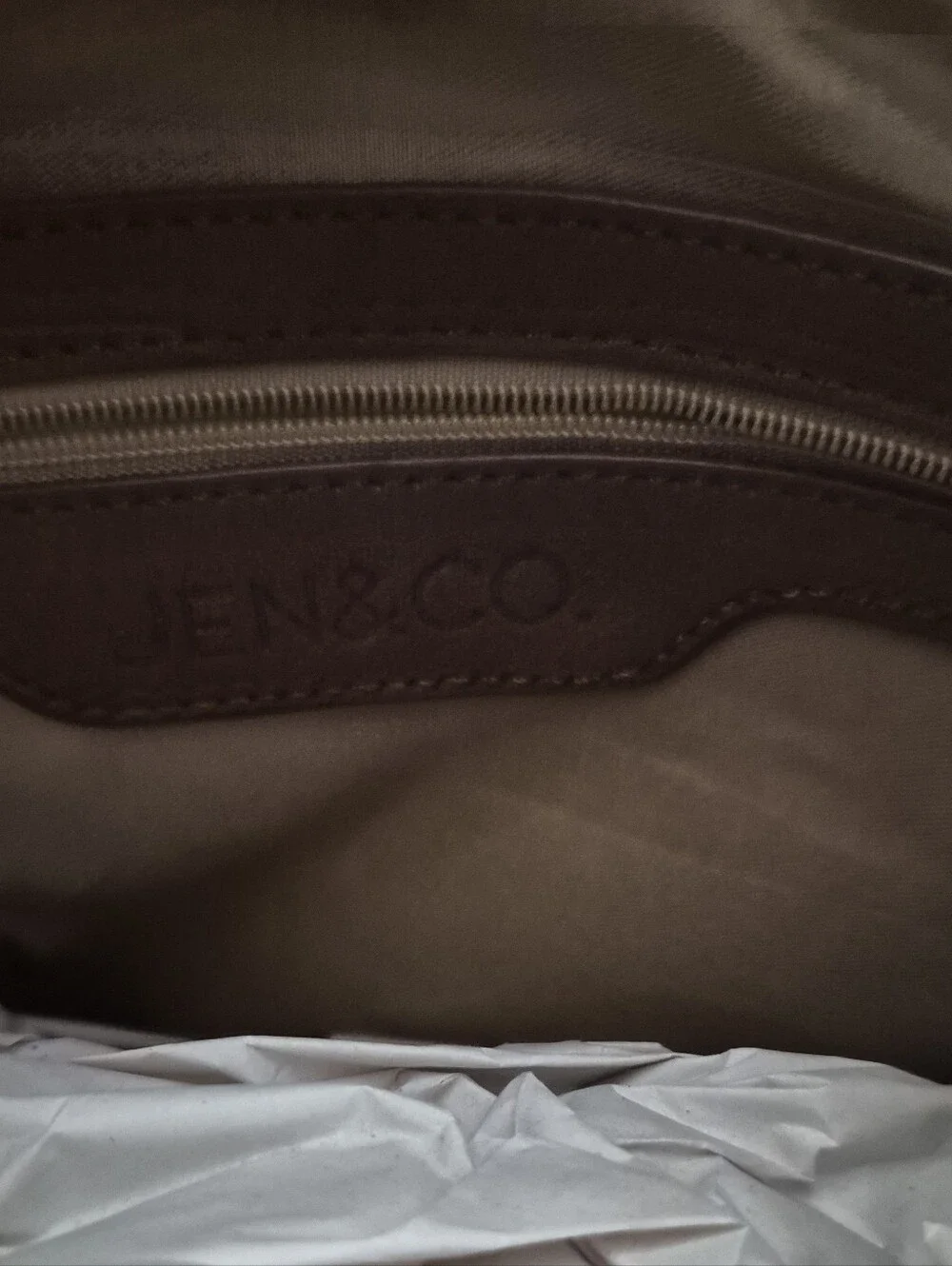 Fringe Crossbody Bag - Brown by Jen&co